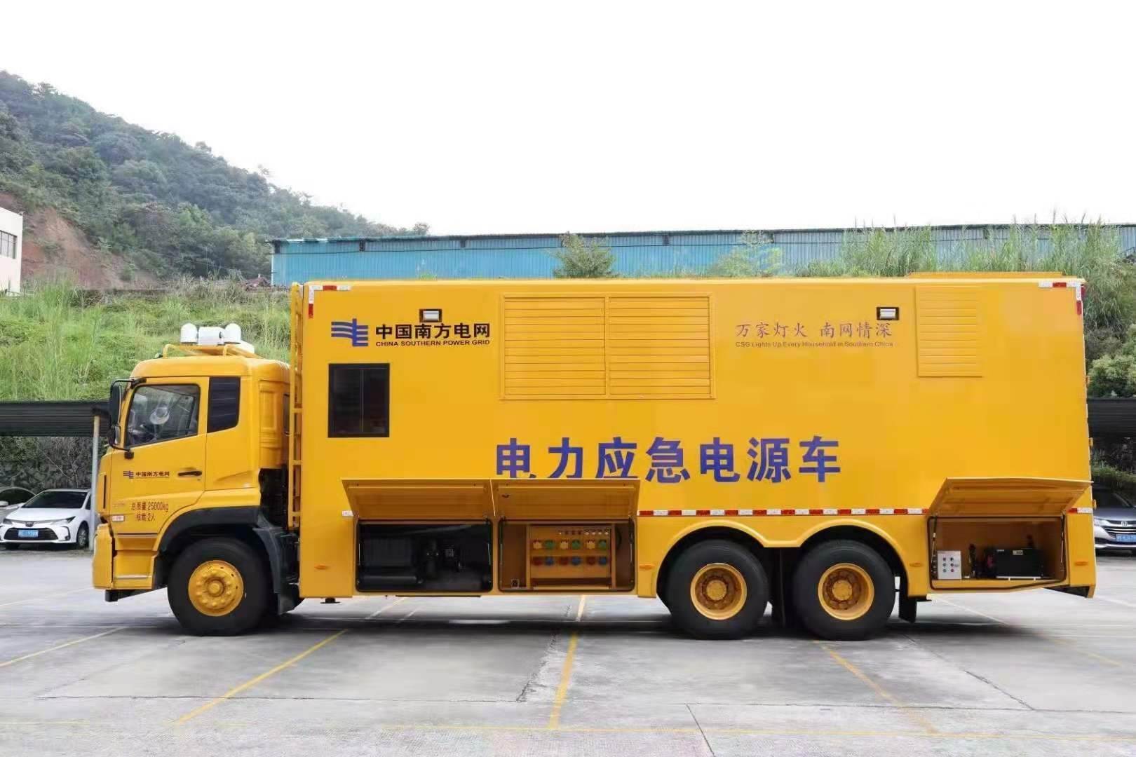 香洲安康大型柴油发电机发电车UPS电源出租租赁